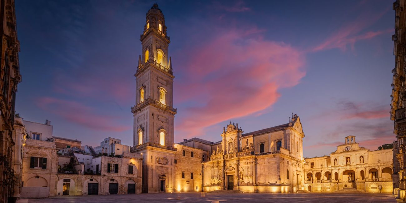 Lecce tramonto